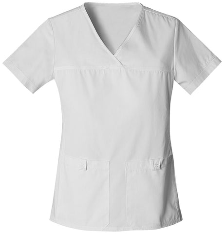 Cherokee V-Neck Knit Panel Top - 2968 – Mary Avenue Scrubs