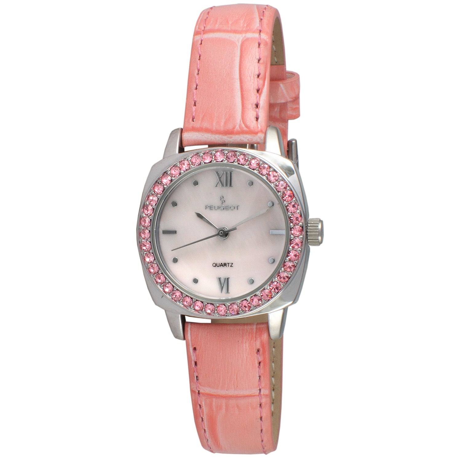 Limit Ladies Fashion Watch (60014) - Round, 35mm, Pink Polyurethane Strap, Pink Dial