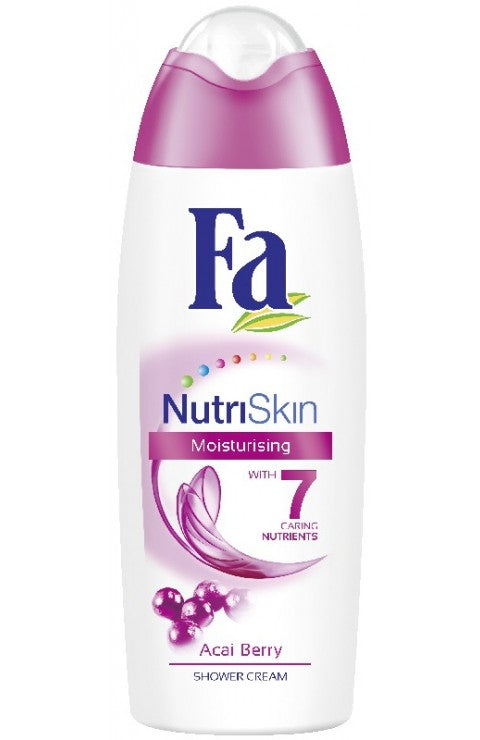 Fa NutriSkin Acai Berry Moisturizing Shower Cream