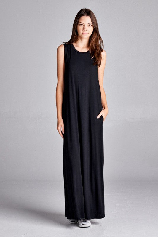 Long Free Flow Knit Maxi Dress – THE FASHION STUDIO