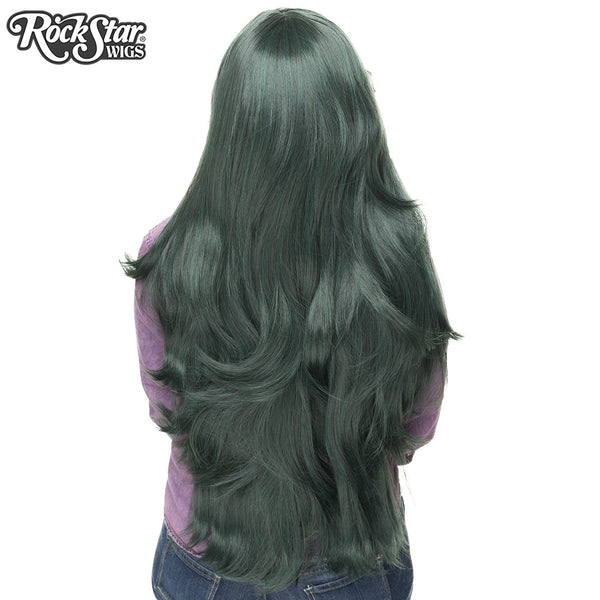 RockStar Wigs® Hologram 32" - Black Jade -00622 – Gothic 