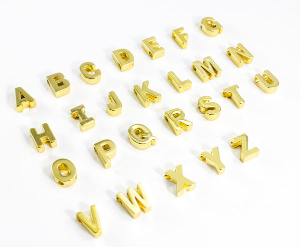 Gold Dainty Letter Inital Necklace With 2 Letters BG247® – BestGift247