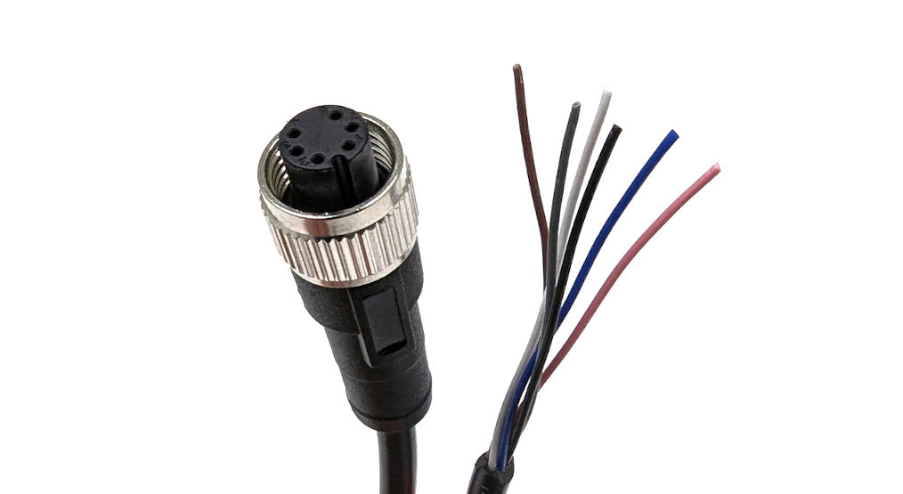 Survey3 PRO Cable - m12(F) to Wires (5.0m)