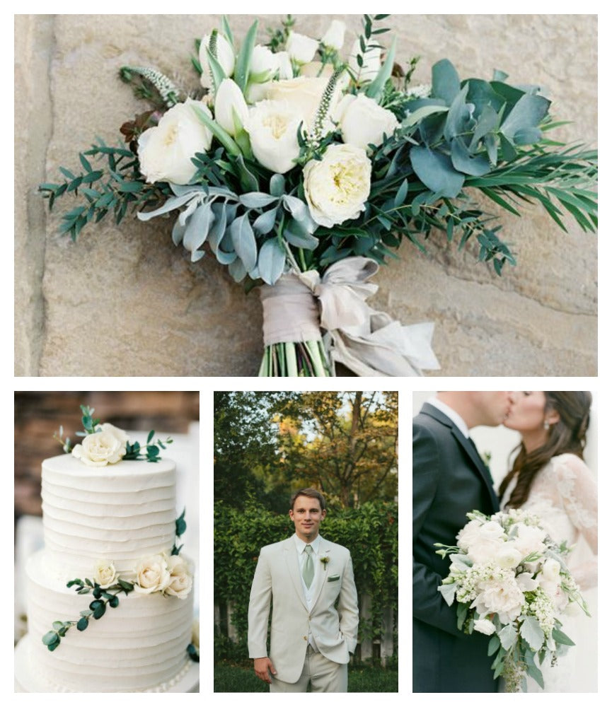 Sage and Cream Wedding Color Trends