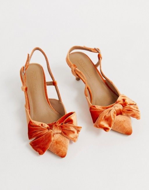 burnt orange bridal shoes