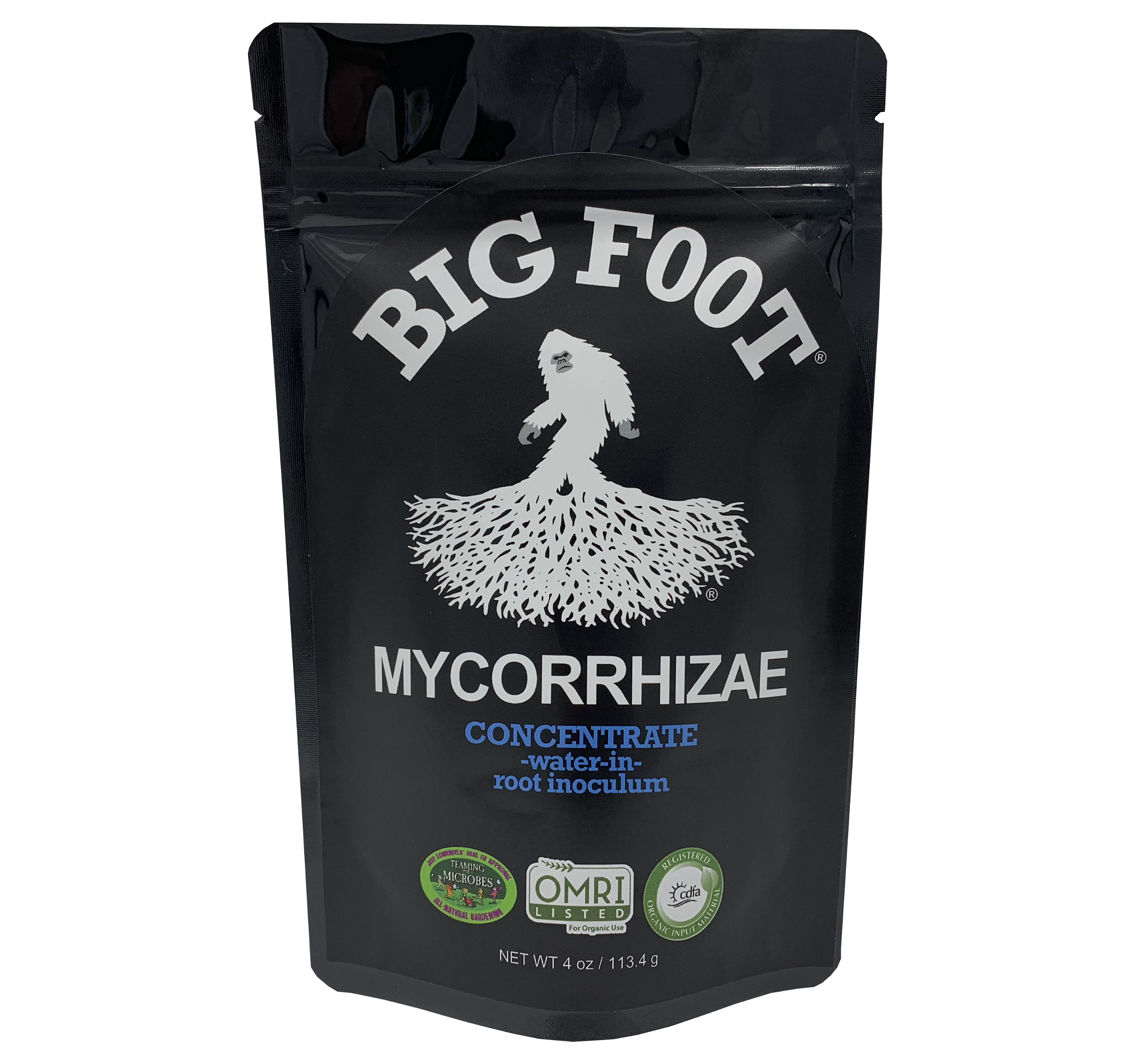 Big Foot Mycorrhizae CONCENTRATE 4 oz - Blue Sky Biochar