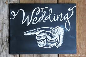 Chalkboard Wedding