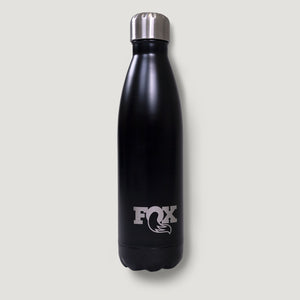 Black Logo Water Bottle  Orange and Black Purist Waterbottle