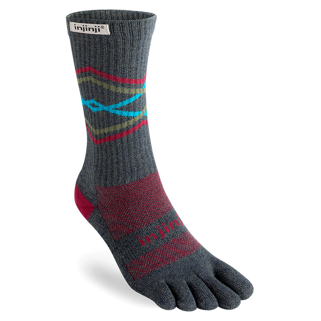 Feetures Elite Ultra Light Cushion Mini Crew Socks - Injinji