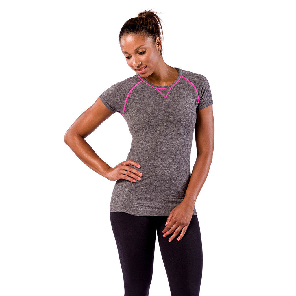 seamless cap sleeve top