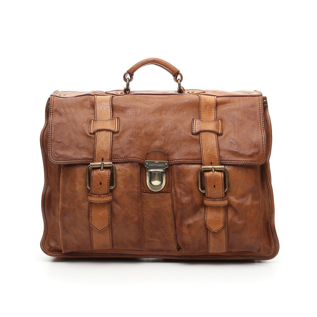 Campomaggi Messenger Bag, Cognac — Fendrihan