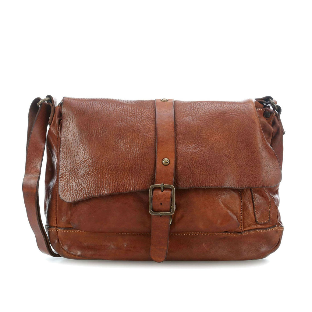 Campomaggi Crossbody Leather Bag, Cognac — Fendrihan