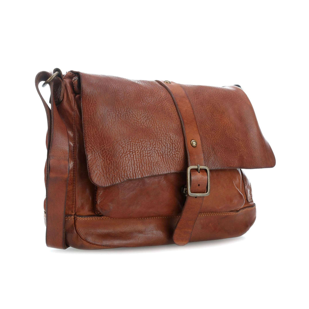 Campomaggi Crossbody Leather Bag, Cognac — Fendrihan