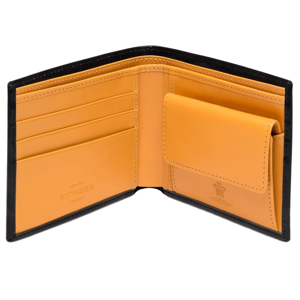 Ettinger Bridle Hide Billfold with 3 Credit Card Slots and Coin Purse ...
