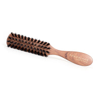 Men's Beechwood Military Hairbrush with Pure Soft or Wild Boar Bristles -  Made in Germany