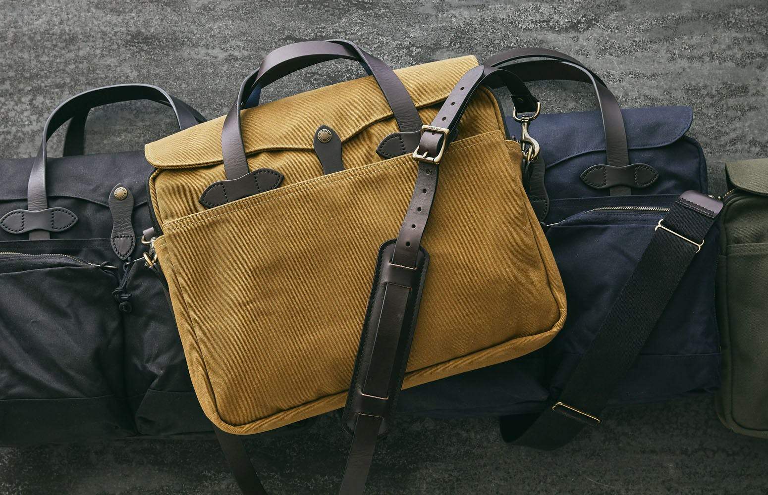 filson rugged twill original briefcase