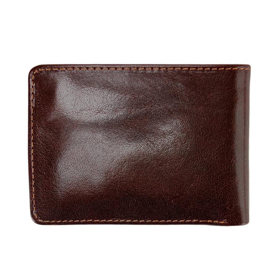 Golden Head Colorado Vegetable-Tanned 2 CC Mini Leather Wallet with Co ...