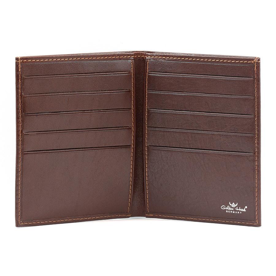 Golden Head Colorado Leather Billfold with 10 Credit Card Slots — Fendrihan