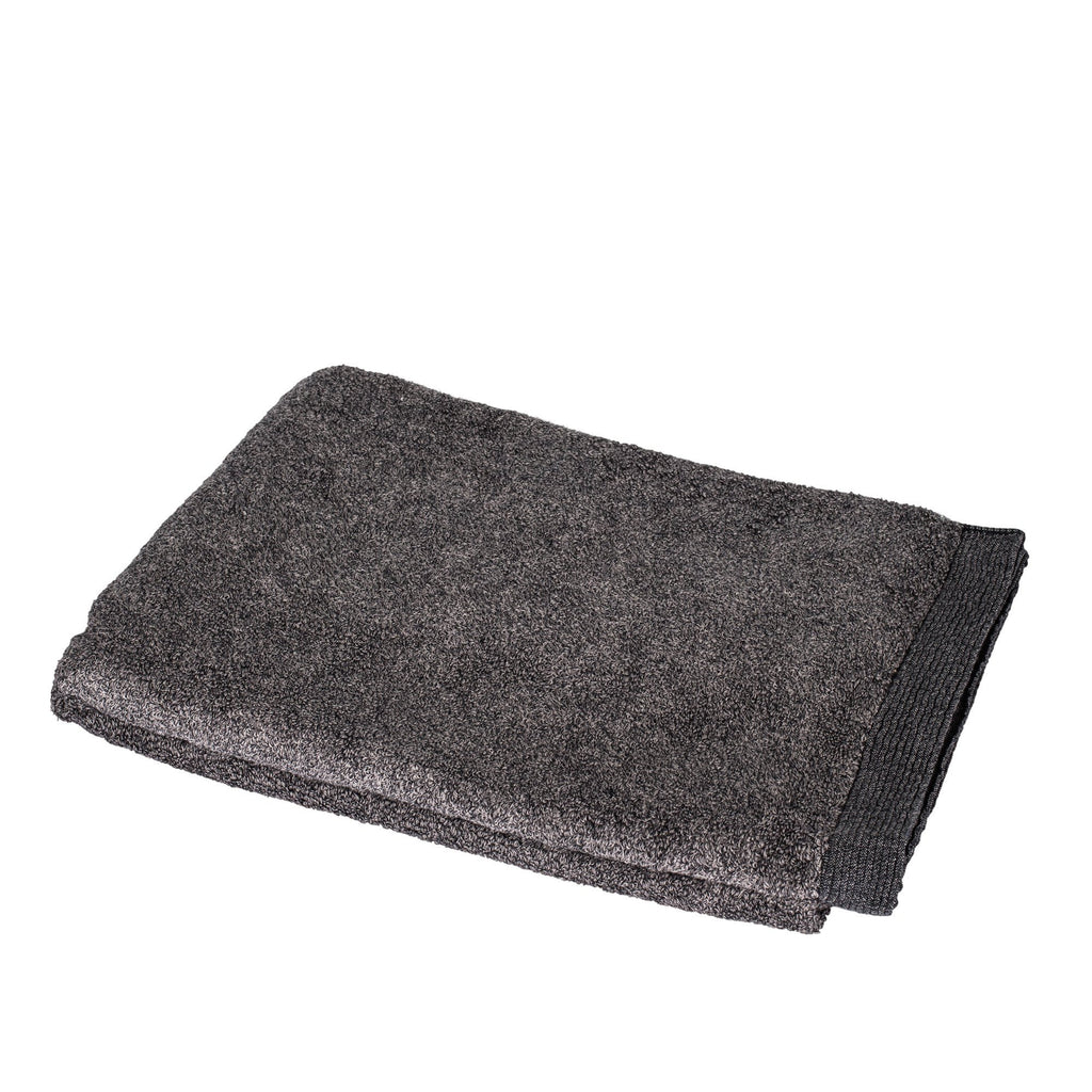 Ikeuchi Organic 960 Cotton Towel, Charcoal — Fendrihan
