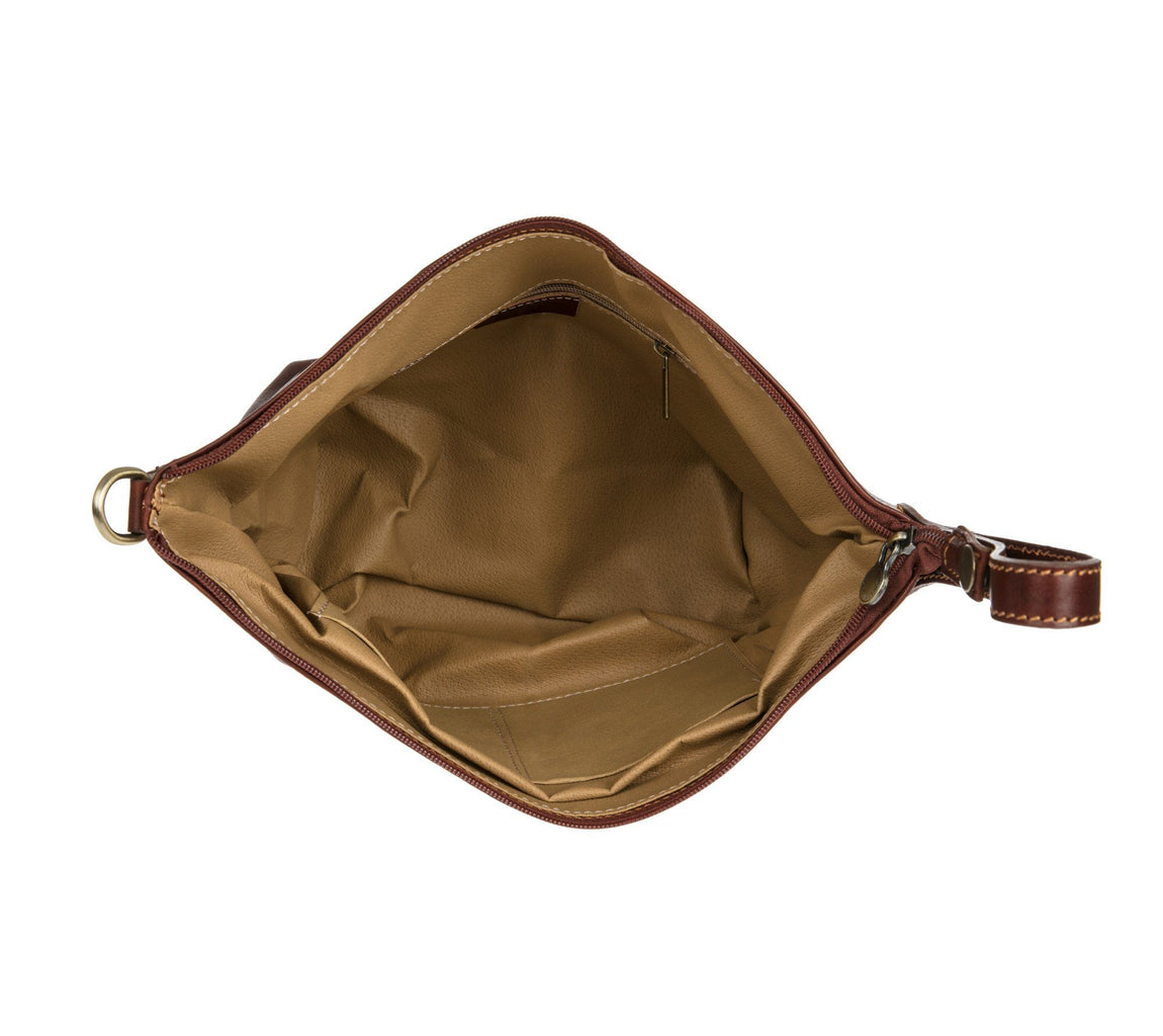 Manufactus Remo Leather Toiletry Bag, Chestnut — Fendrihan