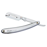 Parker - SRW / 34R Straight Razor, Clip Type, White Resin Handle