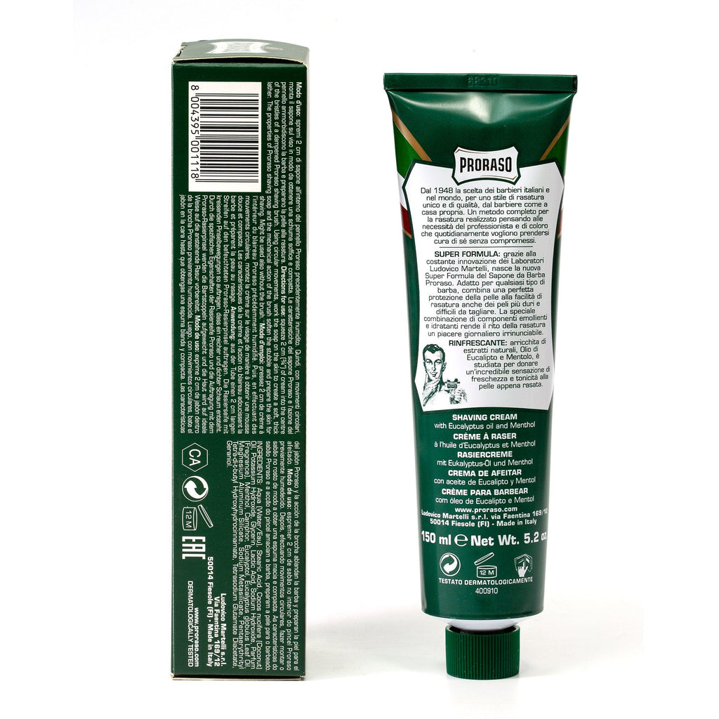 Kneden Publiciteit met tijd Proraso Green Shaving Cream with Eucalyptus and Menthol — Fendrihan