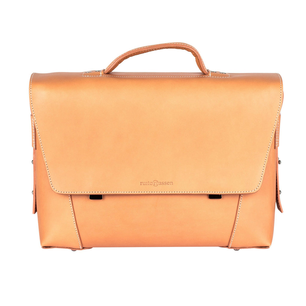 natural leather briefcase