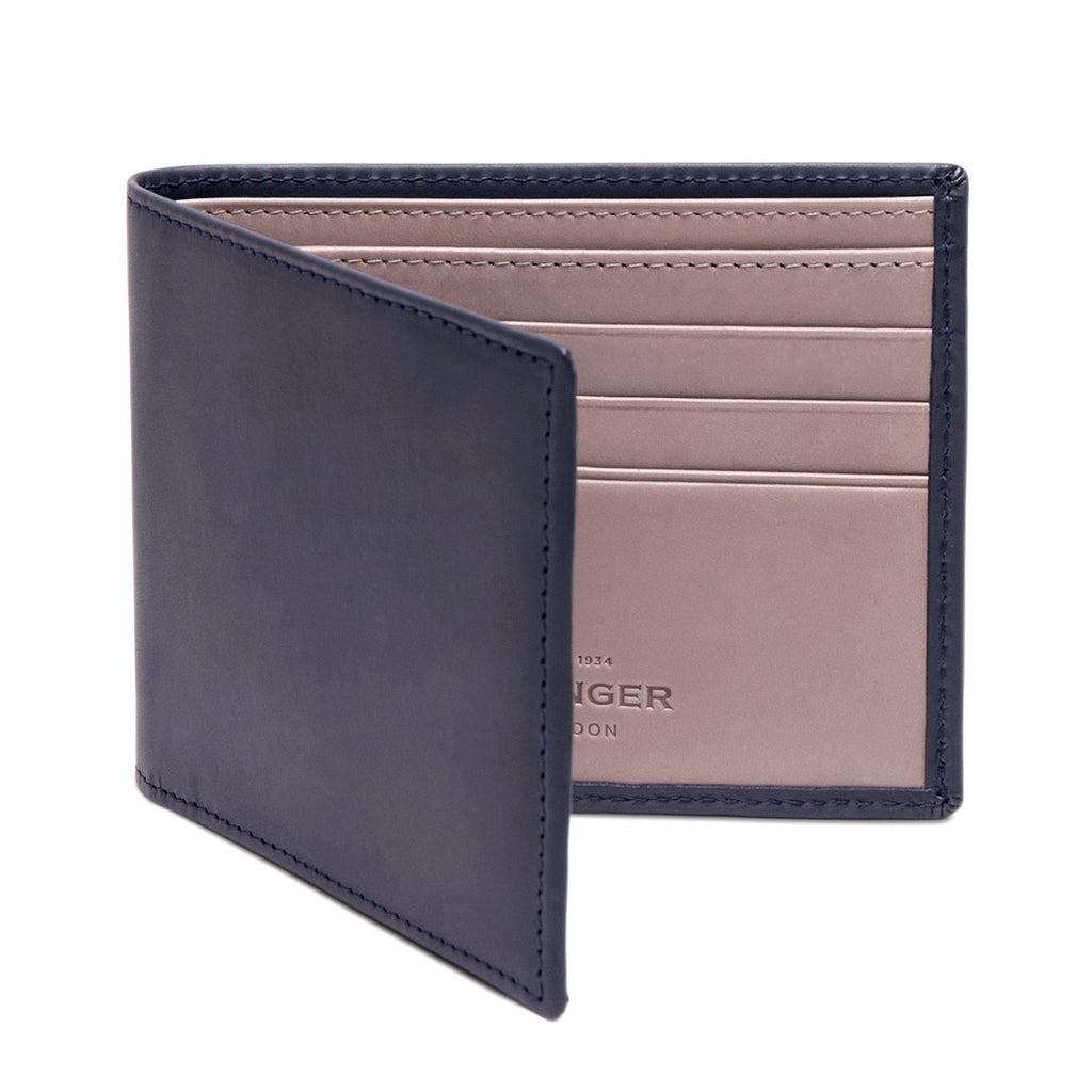 Ettinger Saint Crispin Billfold Leather Wallet with 6 CC Slots — Fendrihan