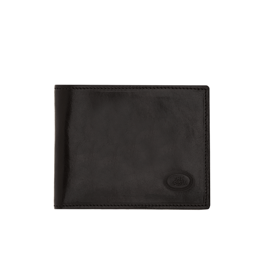 The Bridge Story Uomo Wallet with 5 CC Slots and Coin Pouch — Fendrihan