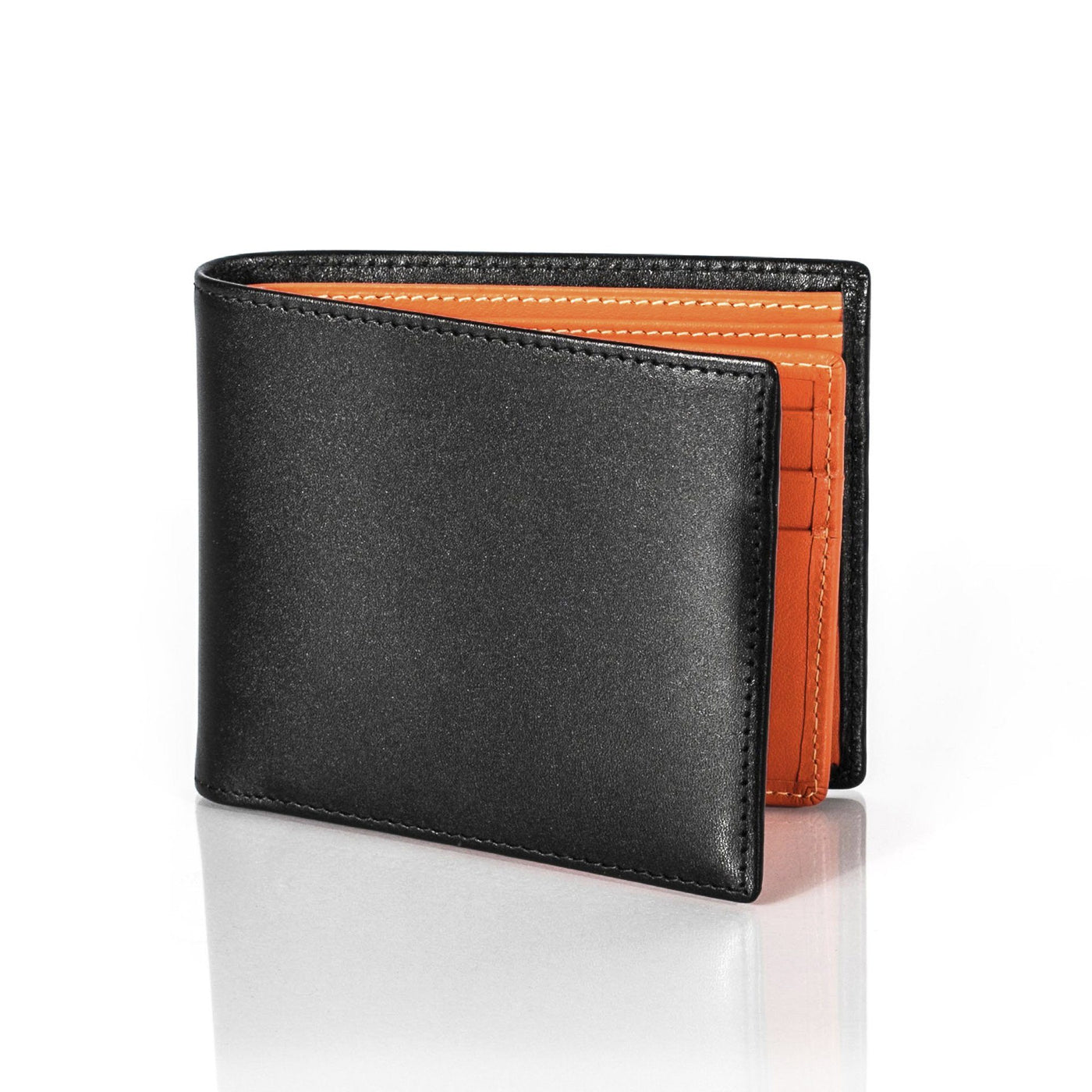 Ettinger Sterling Billfold Leather Wallet with 12 CC Slots — Fendrihan