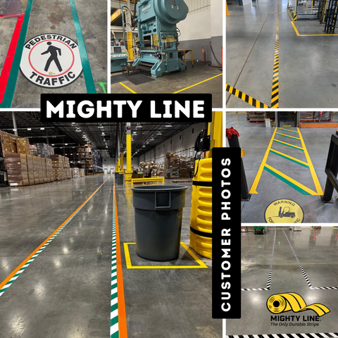 Mighty Line Floor Tape Customer Photos