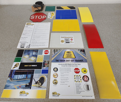 Mighty Line Floor Tape Free Sample Kit