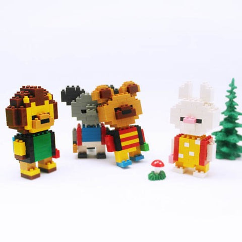 funshop.co.za oxford toy lion mini pixel block christmas gift kid