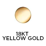 18kt Yellow Gold Finish