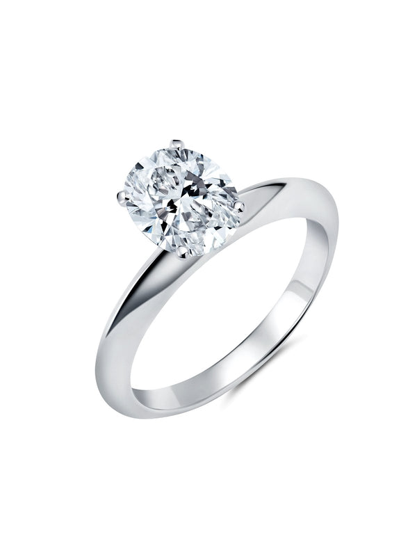 Simon Pure 18ct White Gold Purity seven stone diamond engagement ring |  Simon Pure