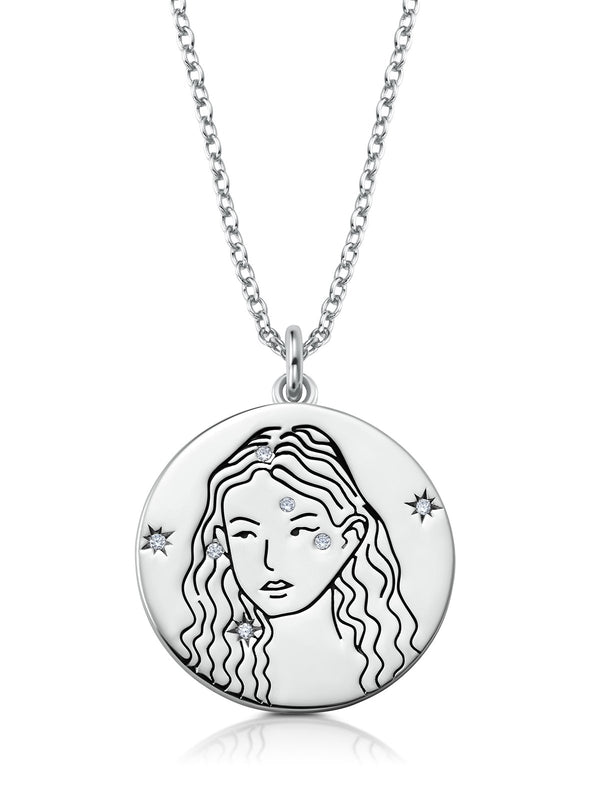 Dainty Virgo Jewelry, Gold Virgo Necklace, Small Virgo Pendant, Virgo  Zodiac Necklace, Virgo Gift for Her, Gold Zodiac Jewelry Astrology - Etsy