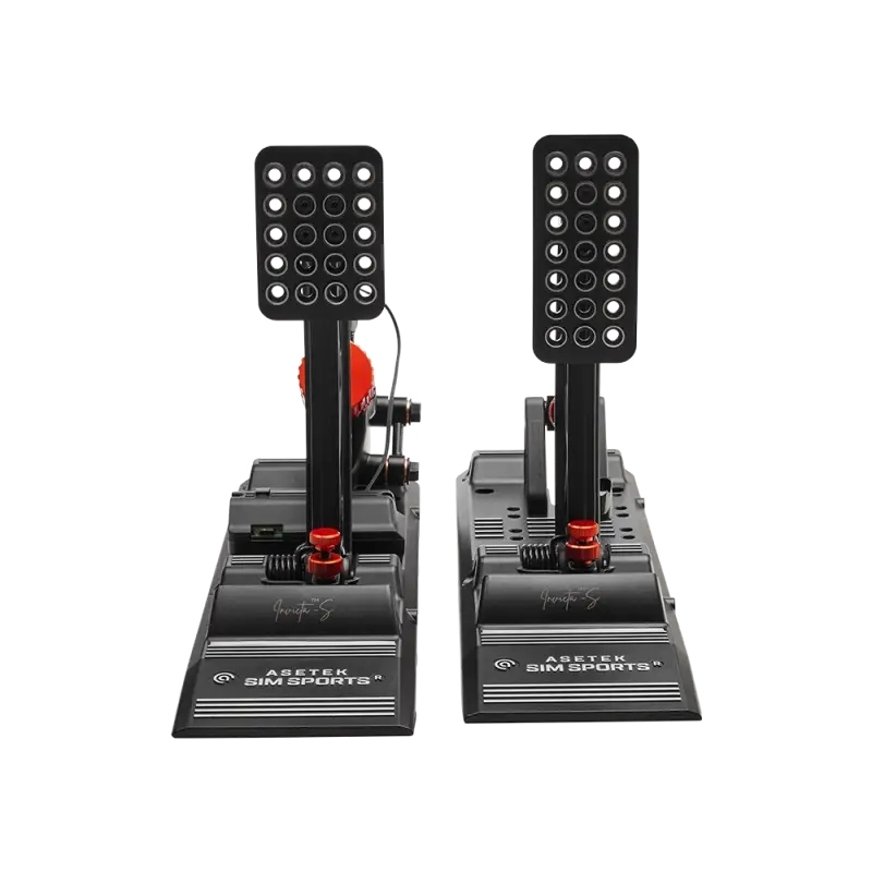 Asetek Simsports Invicta™ S-Series T.H.O.R.P.™ II - Throttle and Brake Pedals - Sim Pedals