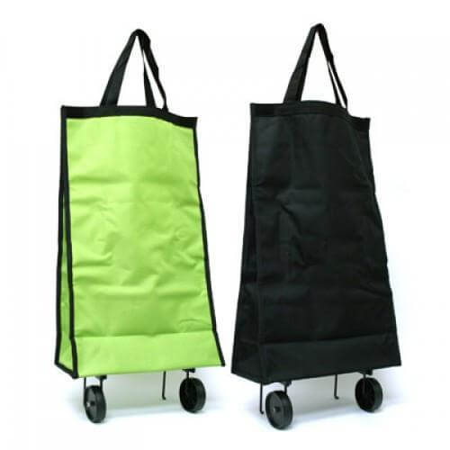 foldable luggage bag with wheels