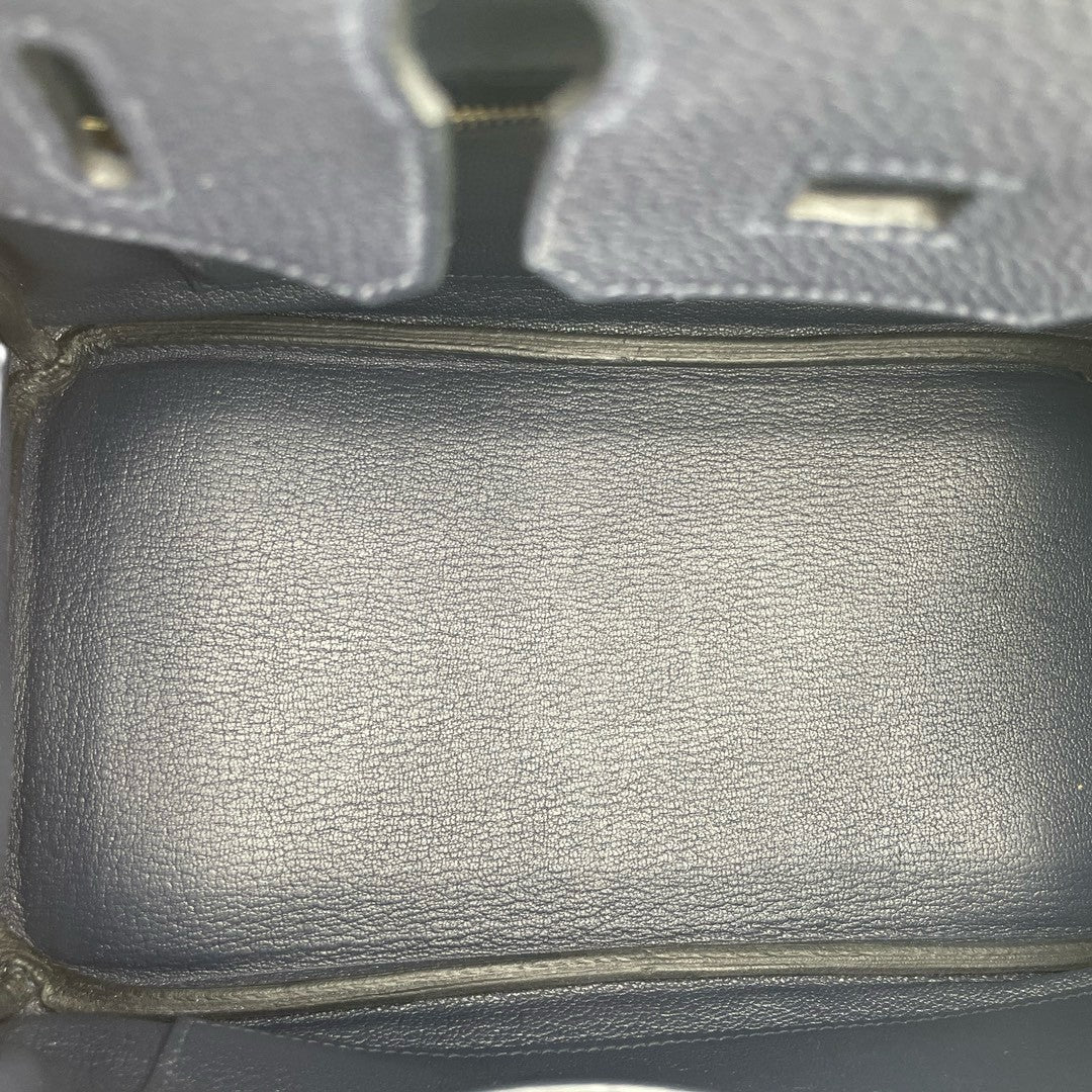 Hermes Birkin 25 Togo 2Z Blue Nuit - 0114m6-8_00586f09-0c9e-4ce3-ba43-0c96998d250a