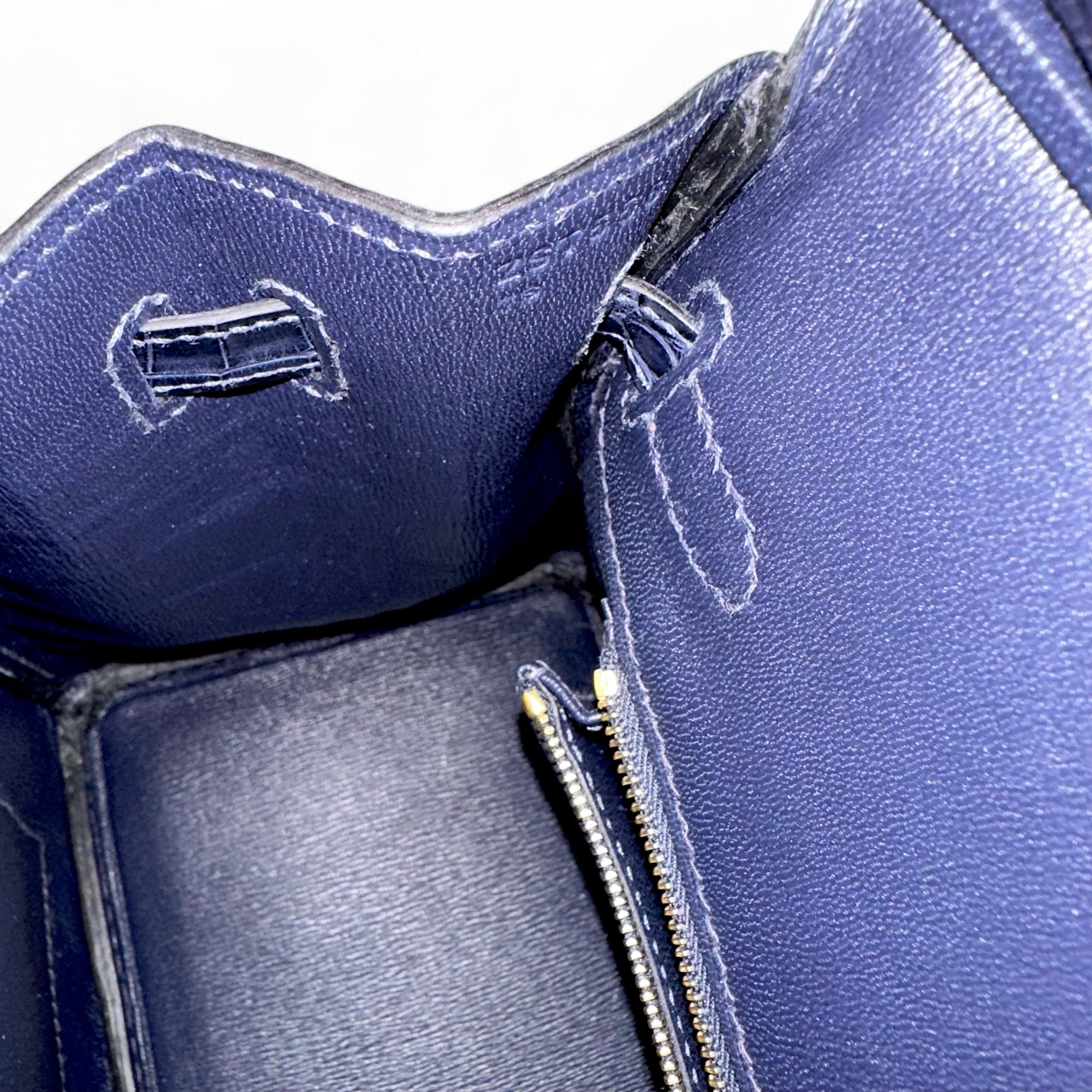 Hermes Birkin 25 Matte Alligator 76 Bleu Indigo - 0319a4-7_e710c3ac-c64c-44df-8857-ce024d9c6ba2