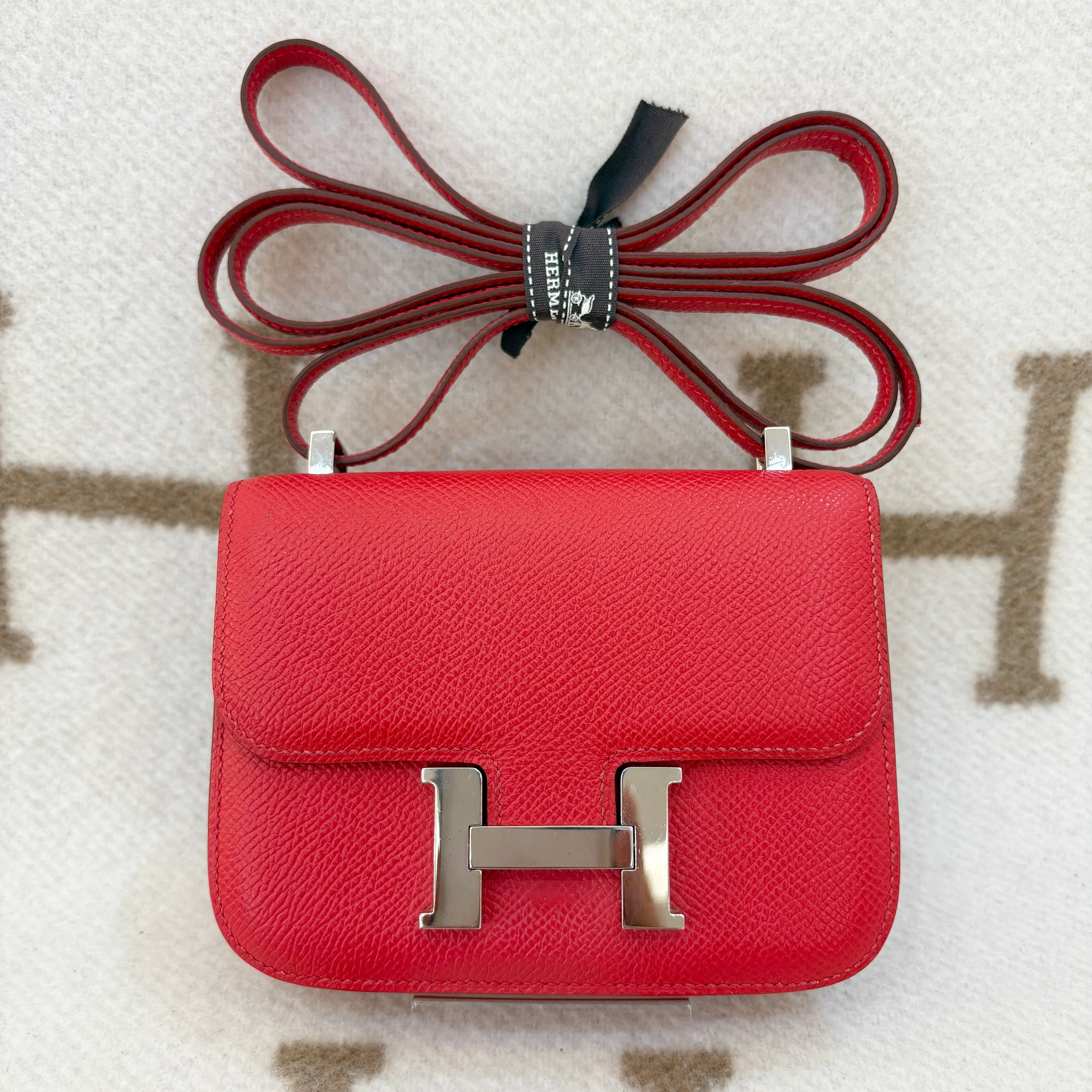 Hermes Constance 14 Epsom 2R Rouge Privoine - 0321c0-3