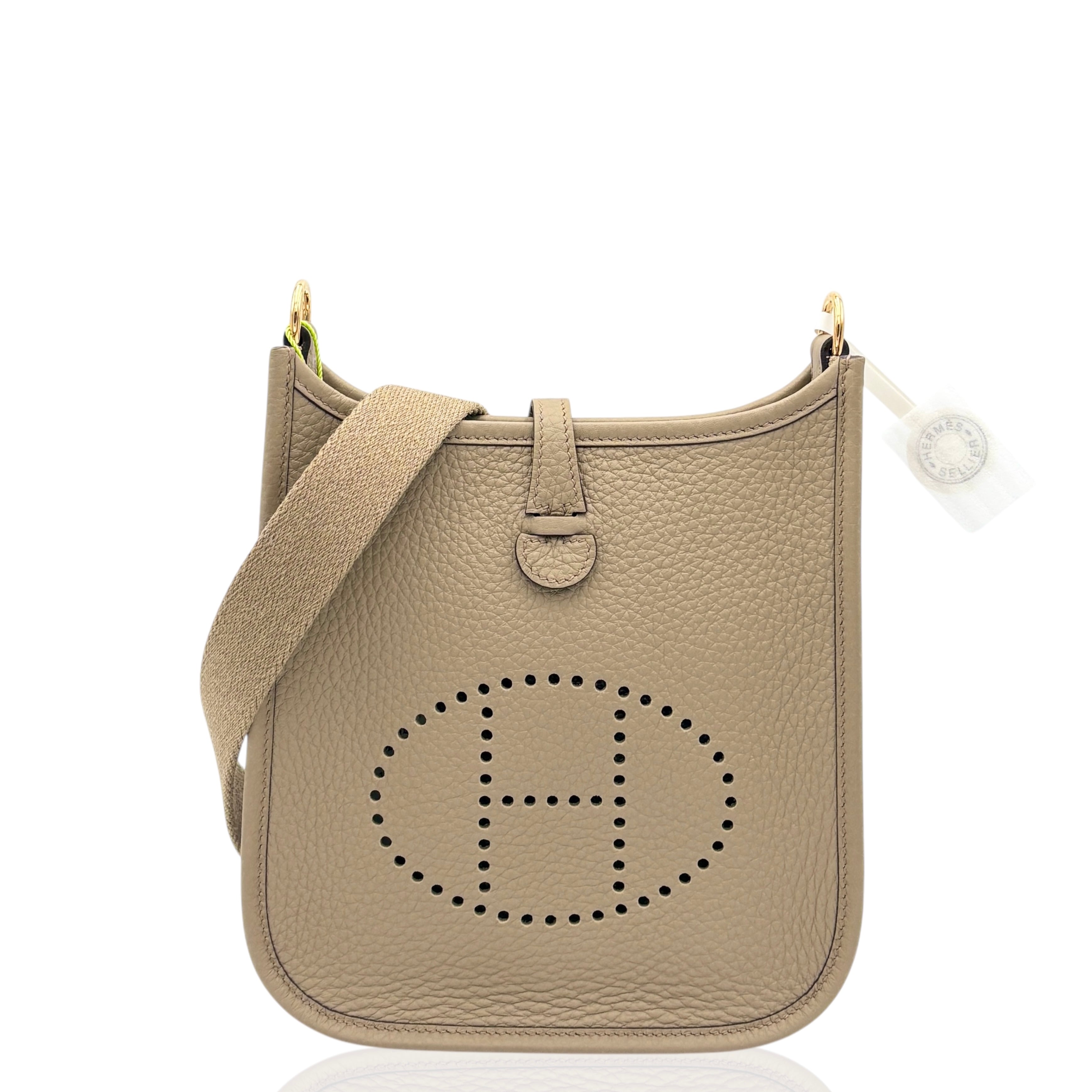 Hermes Mini Evelyne Taurillon Clemence 8Q Beige Marfa - 0402m1-1_a01c46fc-a325-4254-9c73-89445ba1f25c
