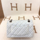 Chanel 2.55 Shoulder Bag Cloudy Pearly Goatskin White - 0429t5-5
