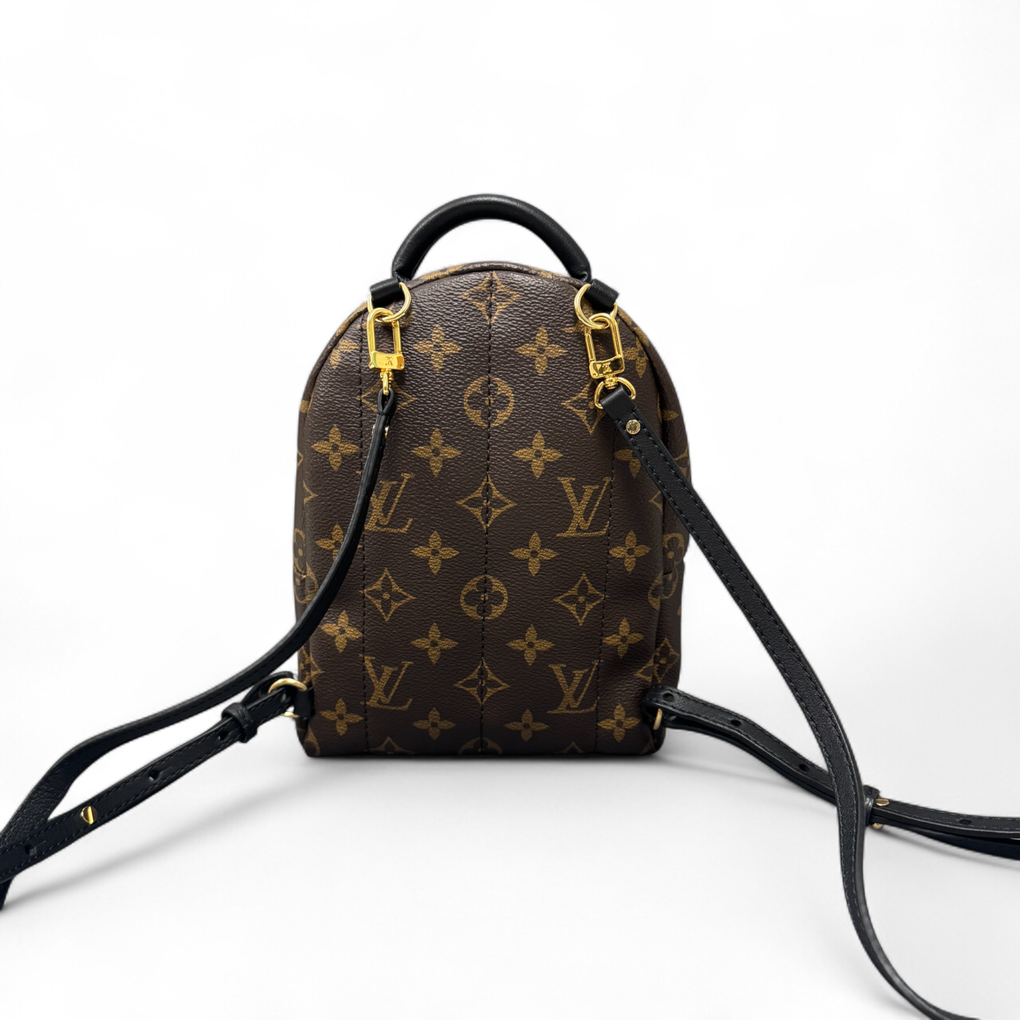 Louis Vuitton Palm Springs Backpack Mini Monogram Brown Black - 0522n8-2_9e5251f9-3497-4a78-945d-708ffbad43e8