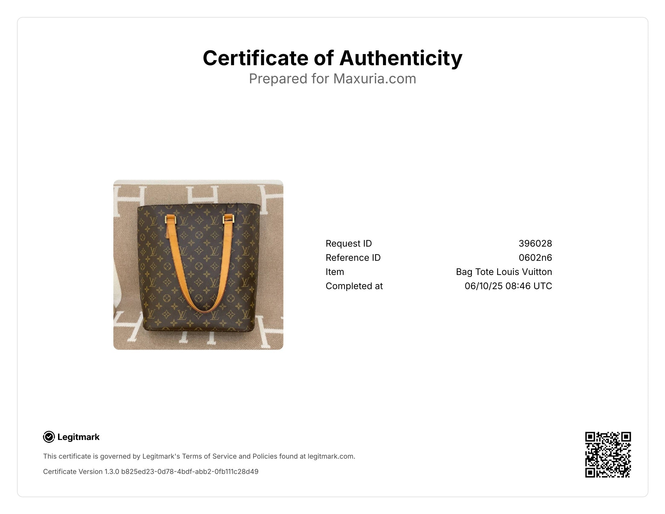Louis Vuitton Vavin Tote GM Monogram Brown - 0602n6-3_1b1eb1fa-9cb5-401d-b0c6-9895d3e4a00d
