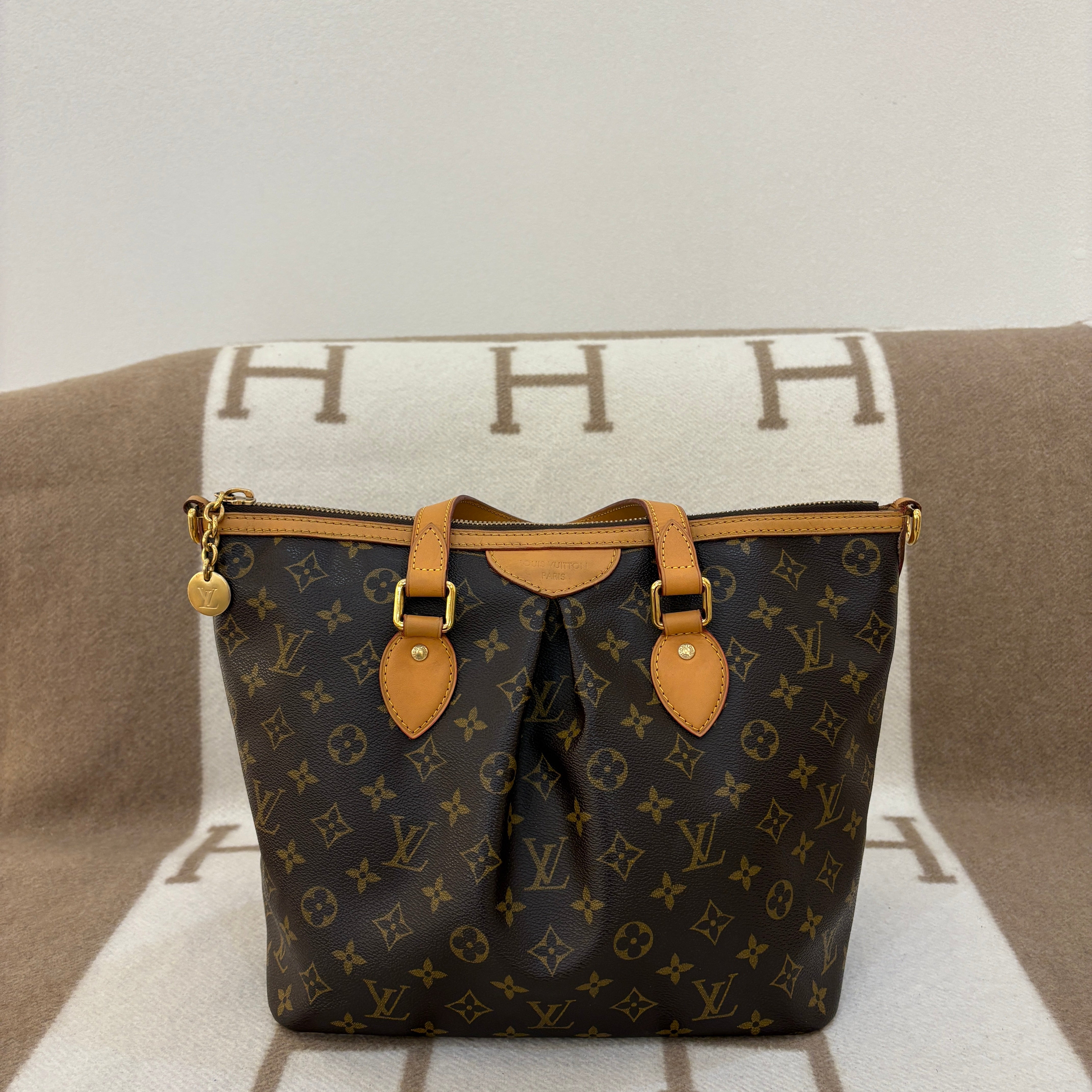 Louis Vuitton Palermo GM Monogram Brown - 0607m8-2