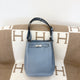Hermes So Kelly 22 Taurillon Clemence J7 Blue Lin - 0610m7-4_f2a58ec3-13eb-4c64-b602-63c3d8a2f668
