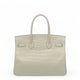 Hermes Birkin 30 Matte Alligator 8L Beton - 1116a2-7