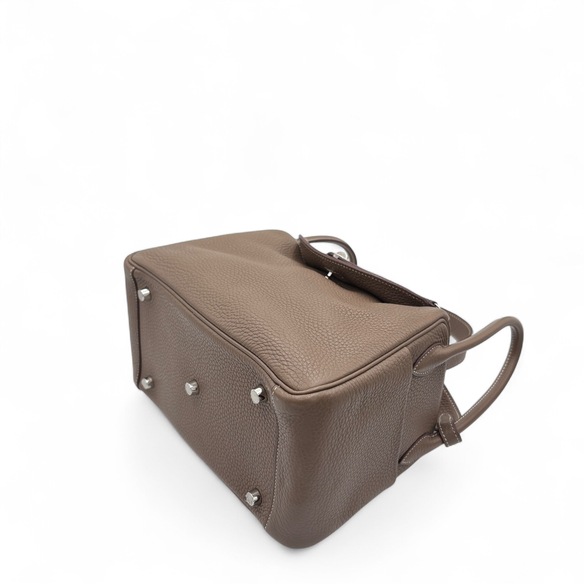 Hermes Lindy 26 Taurillon Clemence 18 Etoupe - ds0422a1-7