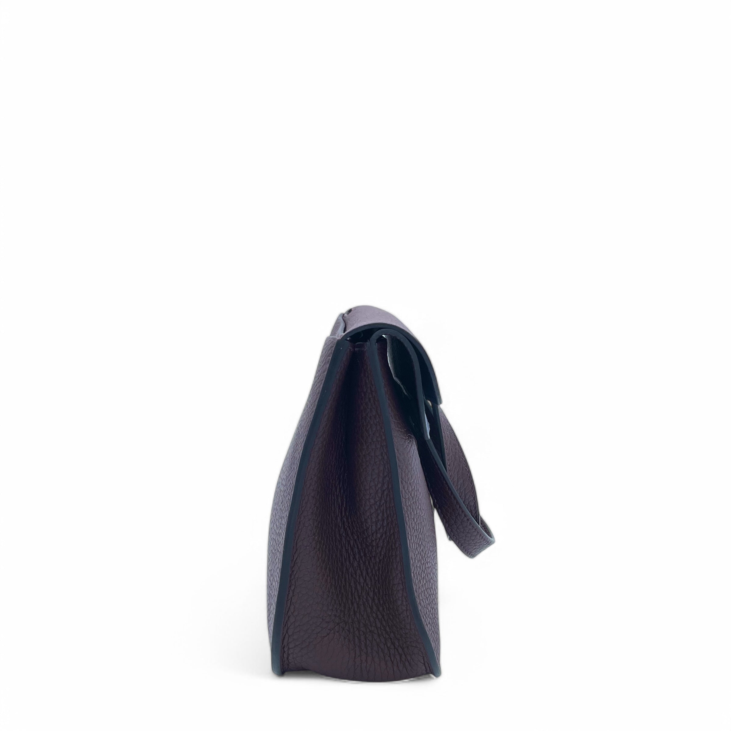 Hermes Mini Halzan Taurillon Clemence 0G Rouge Selliere S4 Deep Blue - ha0205a2-5_6ac22289-80b6-44fb-ac30-ed16a7b05a8f